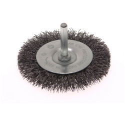 Faithfull 5307506130 Wire Brush 75mm x 6mm Shank, 0.30 Wire