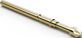 Standard test pin with probe, waffle, Ø 1.66 mm, travel  5 mm, pitch 2.54 mm, L 32 mm, F77207S200L300
