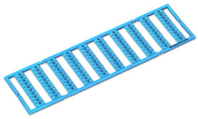 Marker card for terminal block plug, 794-554/000-006