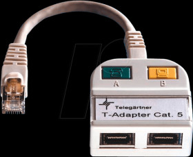 J00029A0013 T-adapter, output to 10Base-T/ISDN