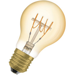 OSRAM 4058075761452 Vintage 1906 LED CLASSIC ABP Dimmable 4.8W 822 Gold E27 Bulb