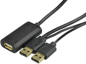 UNITEK Y-278 Kabel przedłużacz aktywny USB 2.0 A (wtyk / gniazdo) 10m ze wzmacniaczem USB