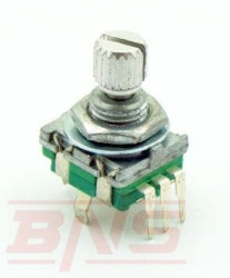 EC11 przełącznik obrotowy enkoder 20 impulsowy + przycisk; pionowy