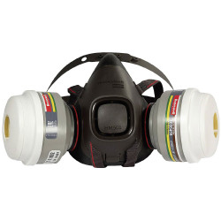 Honeywell HM50059PSS HM501 Half Mask Respirator Set ABEK1P3 Easy Fit