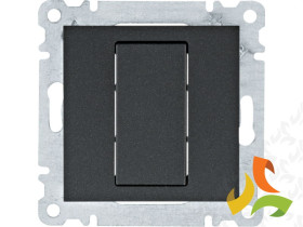 LUMINA Płytka zaślepiająca czarna WL7013 HAGER