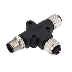 Przemysłowe złącza okrągłe 5-pinowe M12 Wtyczka RS PRO