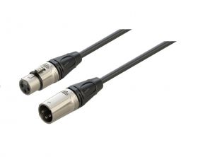 Przyłącze XLR męski 3P / XLR żeński 3P ROXTONE 5m