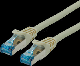 21152801 Patch cable Cat.6a S/FTP PiMF gray 1m