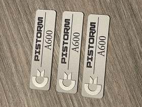 Amiga 600 classic PiStorm badges 0.5mm thick