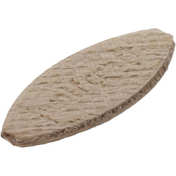 Wolfcraft 2923000 Biscuits Beech Wood Joint Plate 50 pcs For Flat Dowel