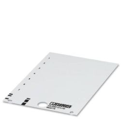 Phoenix Contact 0828849 US-EMP (27X15) SR Tabliczka znamionowa Sposób montażu: zaciskanie Pole powierzchni etykietowania