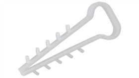 Uchwyt Kablowy Owalny Wbijany (2X1,5-2X2,5) Usp-1 /100Szt./