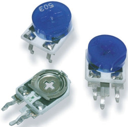 Potencjometr dostrojczy 2kΩ THT 0.5W Regulacja boczna