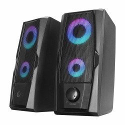 Głośniki Komputerowe RAMPAGE RMS 2x3W, RGB, USB