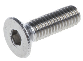 Śruba imbusowa M3 długość 10mm Gniazdo sześciokątne stożkowe Stal nierdzewna RS PRO