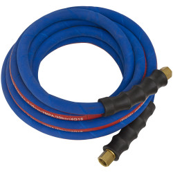Sealey AH5R/38 Air Hose 5m x Ø10mm with 1/4"BSP Unions Extra-Heavy-Duty