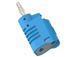 Złącze bananowe Męski Niebieski 36A Electro PJP