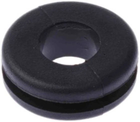 Przelotka kablowa, PVC 1.6mm, Ø Maximum of 6.4mm, RS PRO