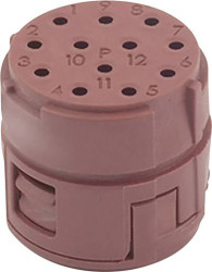 Wkładka D-Sub EPIC® SIGNAL M23 P, 12-biegunowa Lapp Zubehör LAPP 44420125 Zawartość: 20 szt.