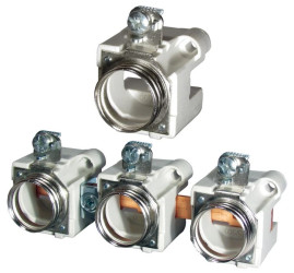 Gniazdo bezpiecznikowe na szynę TH35 - seryjne SET EZR 25 5p-GEG 25.5 002322103