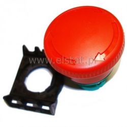 Przycisk bezpieczeństwa z blokadą- przekręcenie