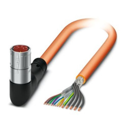 Kabel zasilający 4+4+4+PE Core Pomarańczowy