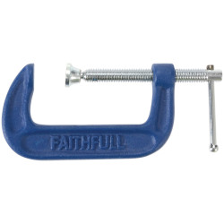 Faithfull FAIGMD2 Medium-Duty G-Clamp 50mm (2in)