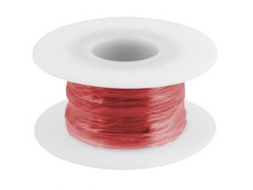 Drut miedziany cynowany 0,5mm czerwony 10m