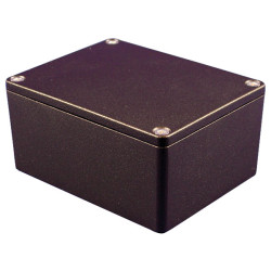 Hammond 1550Z113BK Diecast Enclosure (Thick Wall, 115 x 90 x 55mm) Black