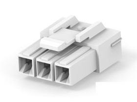 Wzmocnione złącze zasilania 3-pinowe TE Connectivity 600 V AC Żeński