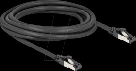 80573 Cat.8.1 patch cable, S/FTP, 3m, black