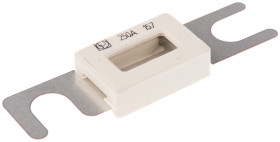 Bezpiecznik samochodowy, 250A kolor Szary, biały, Littelfuse 80V dc