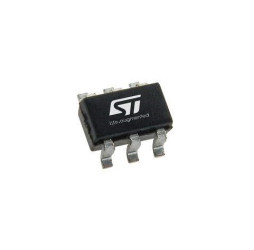 Wzmacniacz pomiarowy current-sense 2.7 → 26 V. STMicroelectronics 6 -pinowy