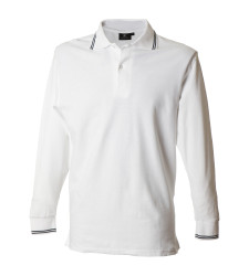 NEW MARSIGLIA WHITE POLO M/LUNGA