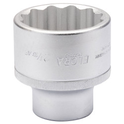 Elora 00632 2.1/16&quot; 3/4&quot; Square Drive Bi-hexagon Socket