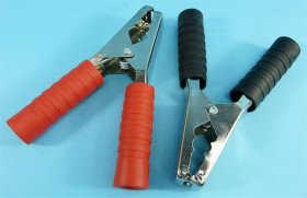 KROKODYLEK 200A 67/150mm BLACK/RED 1szt