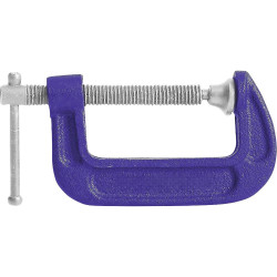 WorkPro WP232017 Screw Clamp 50 mm C-terminal 50 mm Span 110 mm Length