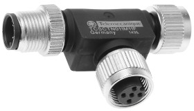 Złącze okrągłe, Złącze 5-stykowe M12 żeńskie