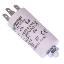 3uF Motor Run Capacitor Metallised Polypropylene 450V