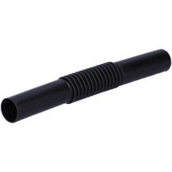 Złączka rury elektroinstalacyjnej CZHF-18 czarna / op.100szt. /