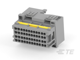 Złącze samochodowe 48-pinowe TE Connectivity 4-rzędowe Męski 17A Montaż na kablu B Złącze monobloku