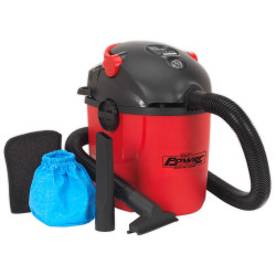 Sealey PC100 Vacuum Cleaner Wet and Dry 10ltr 1000W/230V