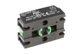 Styk pomocniczy 2Z EF30-2X W0-ŁEF-2X+WKRĘTY