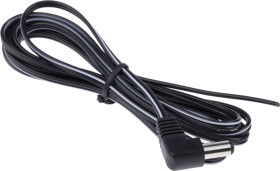 Przewód zasilania złącze A: Zasilanie DC 2,1 mm, złącze B: Bez zakończenia 1.8m 1 A 12 V 0,21mm² Czarny/Biały