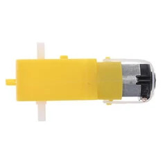 10 sztuk silników dwuosiowych DC 3V-6V TT Motor do inteligentnego samochodu z podwoziem robota z obniżoną prędkością