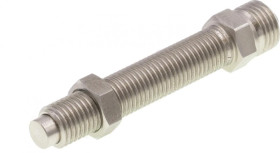 AY98C920, akcesoria czujnik, ogranicznik krańcowy, M8x1 56długość, stal nierdzewna, siła sprężyny powrotnej 1N, popychacz