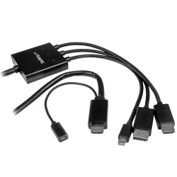 2m 6 ft HDMI, DisplayPort or Mini Displa