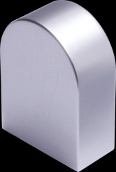VO-501465 Endkappe silber matt PONZA, 2er-Pack