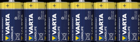 4120101306 VARTA Longlife Extra, LR20, 6 pcs.