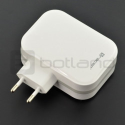 Zasilacz Tracer 4x USB 5V / 6,8A - biały